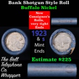 Buffalo Nickel Shotgun Roll in Old Bank Style 'Bell Telephone'  Wrapper 1923 & s Mint Ends