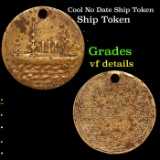 Cool No Date Ship Token Grades vf details