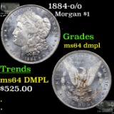 1884-o/o Morgan Dollar $1 Grades Choice Unc DMPL