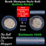 Buffalo Nickel Shotgun Roll in Old Bank Style 'Bell Telephone'  Wrapper 1926 & s Mint Ends