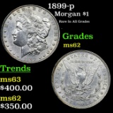 1899-p Morgan Dollar $1 Grades Select Unc