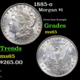 1885-o Morgan Dollar $1 Grades GEM Unc