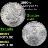 1890-s Morgan Dollar $1 Grades Select+ Unc