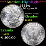 ***Auction Highlight*** 1881-o Morgan Dollar $1 Graded ms65 BY SEGS (fc)