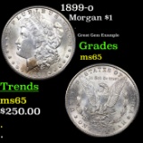 1899-o Morgan Dollar $1 Grades GEM Unc