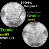 1904-o Morgan Dollar $1 Grades GEM Unc