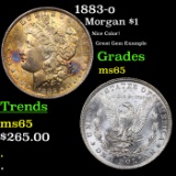 1883-o Morgan Dollar $1 Grades GEM Unc