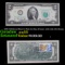 1976 $2 Federal Reserve Note 1st Day of Issue, with July 4th Stamp Grades Choice AU