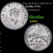 1947(b) India (British) 1/2 Rupee KM# 553 Grades Select AU