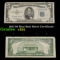 1953 $5 Blue Seal Silver Certificate Grades vf+