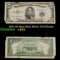 1953 $5 Blue Seal Silver Certificate Grades vf+