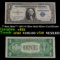 **Star Note** 1935 $1 Blue Seal Silver Certificate Grades vf+