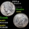 1922-p Peace Dollar $1 Grades Choice+ Unc