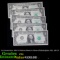 5x Consecutive 1981 $1 Federal Reserve Notes (Philadelphia, PA), All CU Grades CU