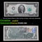 1976 $2 Federal Reserve Note 1st Day of Issue, with July 4th Stamp Grades Choice CU