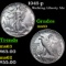 1943-p Walking Liberty Half Dollar 50c Grades Select Unc