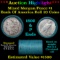 ***Auction Highlight*** Bank Of America 1890 & 'P' Ends Mixed Morgan/Peace Silver dollar roll, 20 co