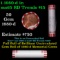 Shotgun Lincoln 1c roll, 1980-d 50 pcs Bank Wrapper.