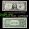 1957 $1 Blue Seal Silver Certificate Grades Select AU