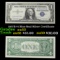 1957B $1 Blue Seal Silver Certificate Grades Select AU