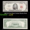 1963 $5 Red Seal United States Note Grades Choice AU/BU Slider