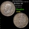 1942 Great Britain 6 Pence (Sixpence) Silver KM# 852 Grades Choice AU/BU Slider