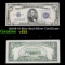 1934B $5 Blue Seal Silver Certificate Grades vf+