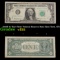 1963B $1 'Barr Note' Federal Reserve Note (New York, NY) Grades vf+