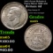 1942 Great Britain 6 Pence Silver KM# 852 Grades GEM Unc