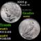 1922-p Peace Dollar $1 Grades Choice+ Unc