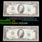 5 x Consecutive Serial Numbered 1995 $10 Green Seal Federal Reserve Notes (Cleveland, OH) Grades CU