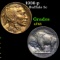 1936-p Buffalo Nickel 5c Grades xf+