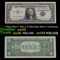 **Star Note** 1957A $1 Blue Seal Silver Certificate Grades Choice AU