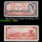 1954 Bank of Canada $2 (Ottawa, CA) Grades vf+
