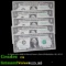 5x Consecutive 1969B $1 Federal Reserve Notes (Philadelphia, PA), All CU Grades CU