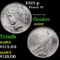 1922-p Peace Dollar $1 Grades Choice+ Unc