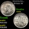 1943D Australia 3 Pence (Threepence) Silver KM# 37 Grades Choice Unc