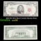 1963 $5 Red Seal United States Note Grades Choice AU/BU Slider