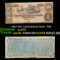 1864 $10 Confederate Note, T68 Grades Select AU