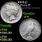 1921-p Peace Dollar $1 Grades xf