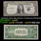 1935D $1 Blue Seal Silver Certificate FR-1613N Grades Choice AU