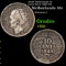 1944P Netherlands 10 Cents Silver KM# 163 Grades vf++