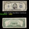 1934C $5 Blue Seal Silver Certificate Grades vf, very fine