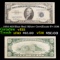 1953 $10 Blue Seal Silver Certificate Fr-1706 Grades vf+