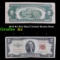 1953 $2 Red Seal United States Note Grades f+