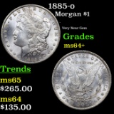 1885-o Morgan Dollar $1 Grades Choice+ Unc