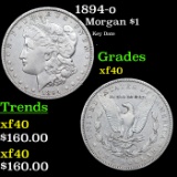 1894-o Morgan Dollar $1 Grades xf