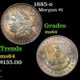 1885-o Morgan Dollar $1 Grades Select+ Unc