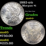 1882-o/o Morgan Dollar $1 Grades Choice+ Unc