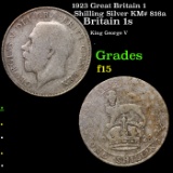 1923 Great Britain 1 Shilling Silver KM# 816a Grades f+